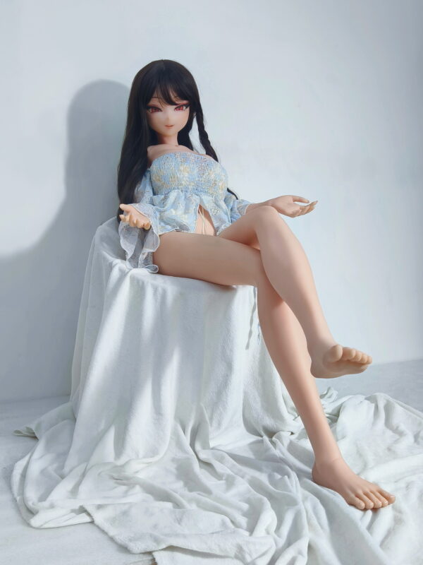 ElsaBabe 125-150 CM Platinum Silicone Sex Doll Kira Yumiko - Image 6