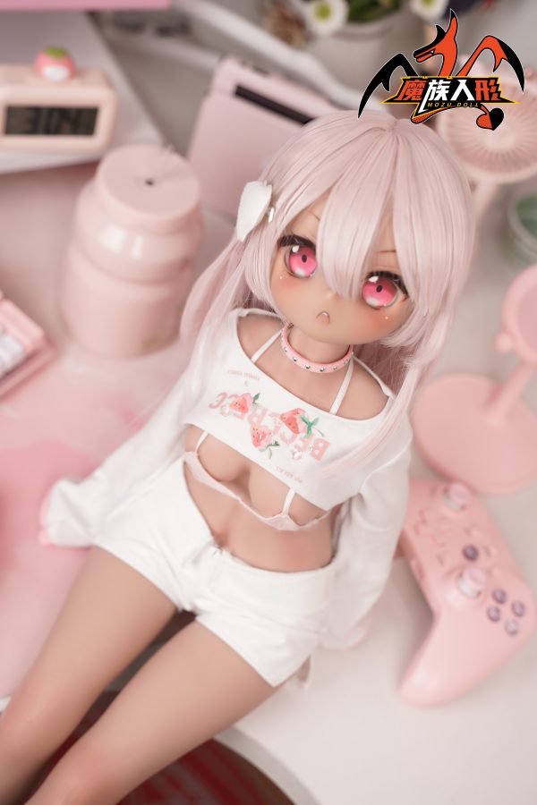 MOZU Doll 65 cm Soft Vinyl Head Silicone Body Kuro - Image 4